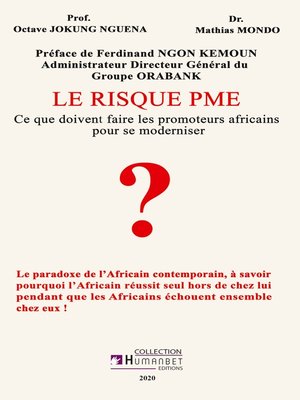 cover image of LE RISQUE PME